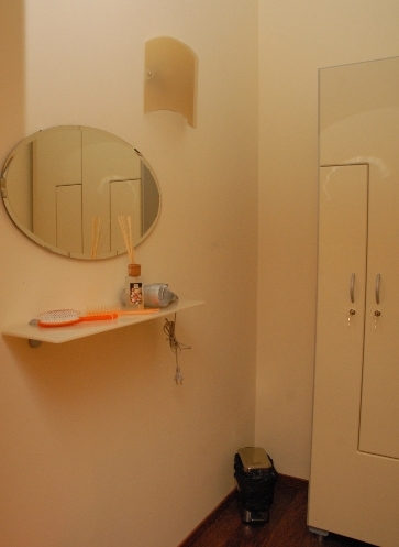 Spogliatoio e corner make up