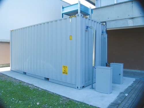 Smart Shelter in Container