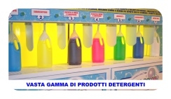 Detersivo alla spina = vasta gamma di prodotti