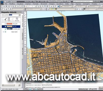 corsi di AutoCAD MAP 3D