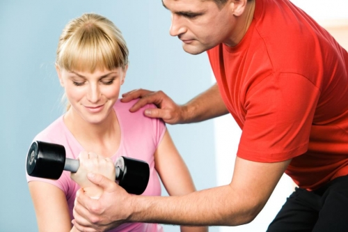 Il PT Fit@Home lavora a domicilio,
