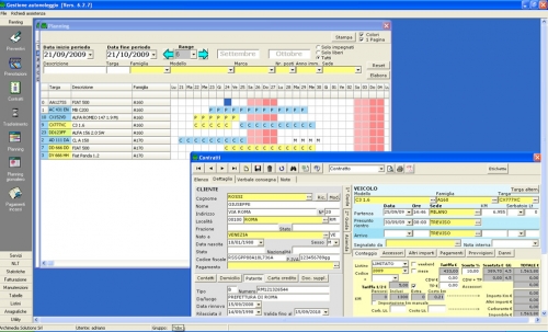 Planning del noleggio: Ti-Rider