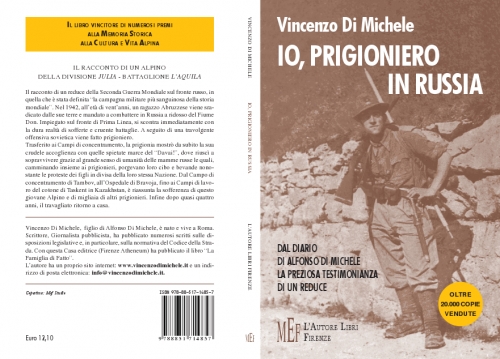 copertina libro IO PRIGIONIERO IN RUSSIA