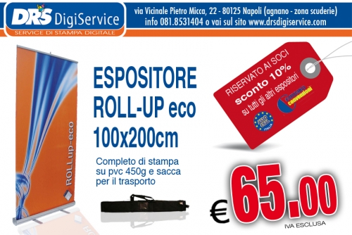 ROLL UP espositori pubblicitari