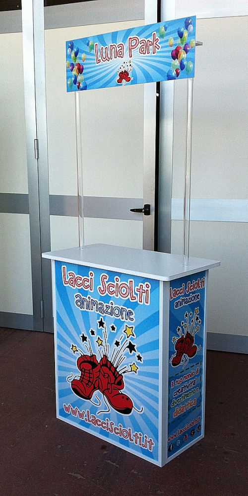 desk banchetto promozionale