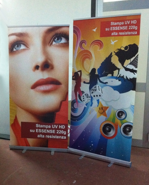 espositore roll up