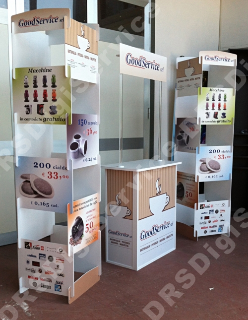 desk promozionale e Totem