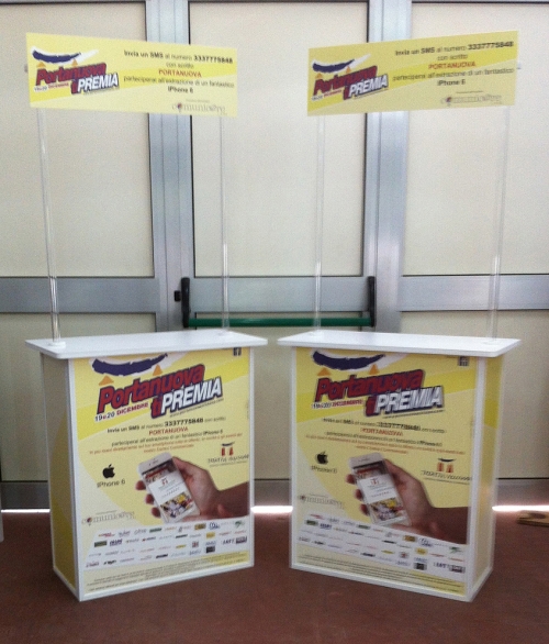 desk banchetto promozionale pieghevole