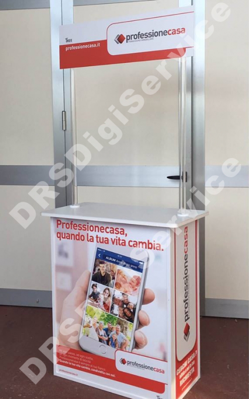 banchetto promozionale in forex con testata