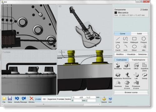 MoI, il più economico programma per modellazione NURBS