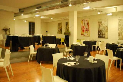 la sala ristorante Al Casnati