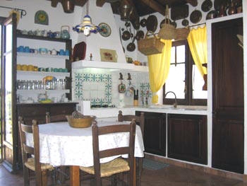 Interno angolo cucina