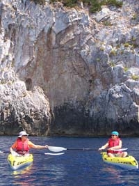 Costiera amalfitana in Canoa