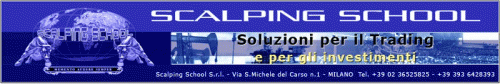libri e pubblicazioni multimediali per il trading online, corsi e master sui mercati finanziari e intermediazione di borsa SCALPING SCHOOL S.R.L.
