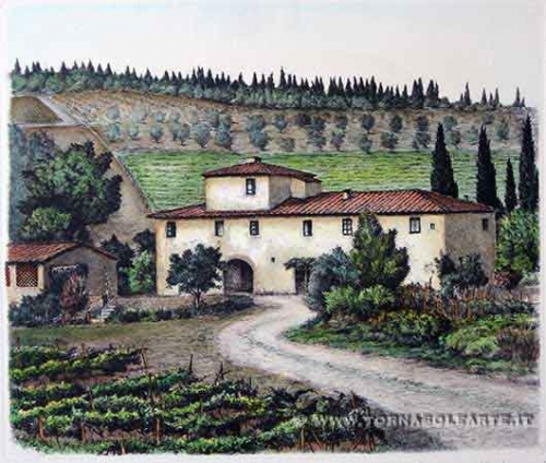 Casolare con Filari