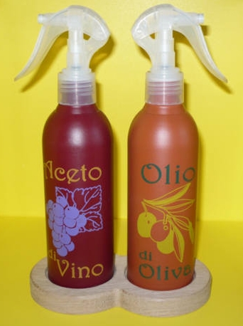 TRIGGI il condifacile - Set olio e aceto spray