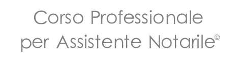 Corso Professionale per Assistente di Studio Notarile (www.assistente-notarile.com)
