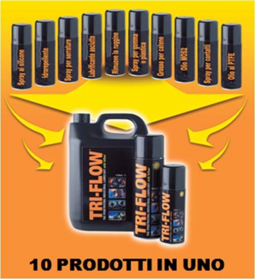 TRIFLOW sostituisce 10 prodotti
