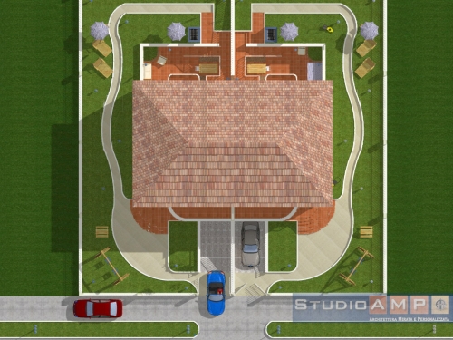Rendering di planovolumetrico