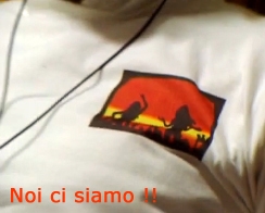 Logo del LOCALE GIUSTO.COM sulla nostra T-shirt