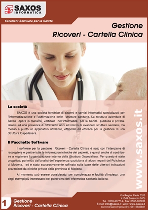 Gestione Ricovero - Cartella Clinica