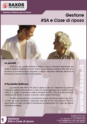 Gestione RSA e Case di Riposo