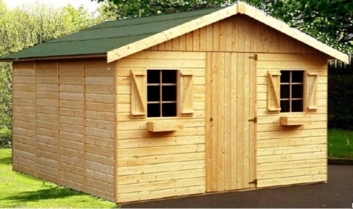 Casette in legno, garage, ripostigli