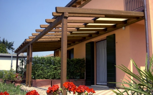 Pergola e porticati in legno